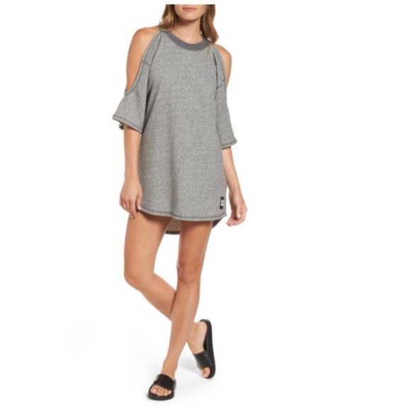 IVY PARK Dresses & Skirts - IVY PARK Cold Shoulder Sweatshirt Dress